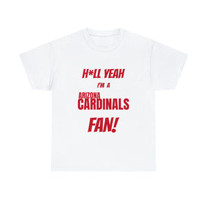 Arizona Cardinals Football Unisex Heavy Cotton Tee