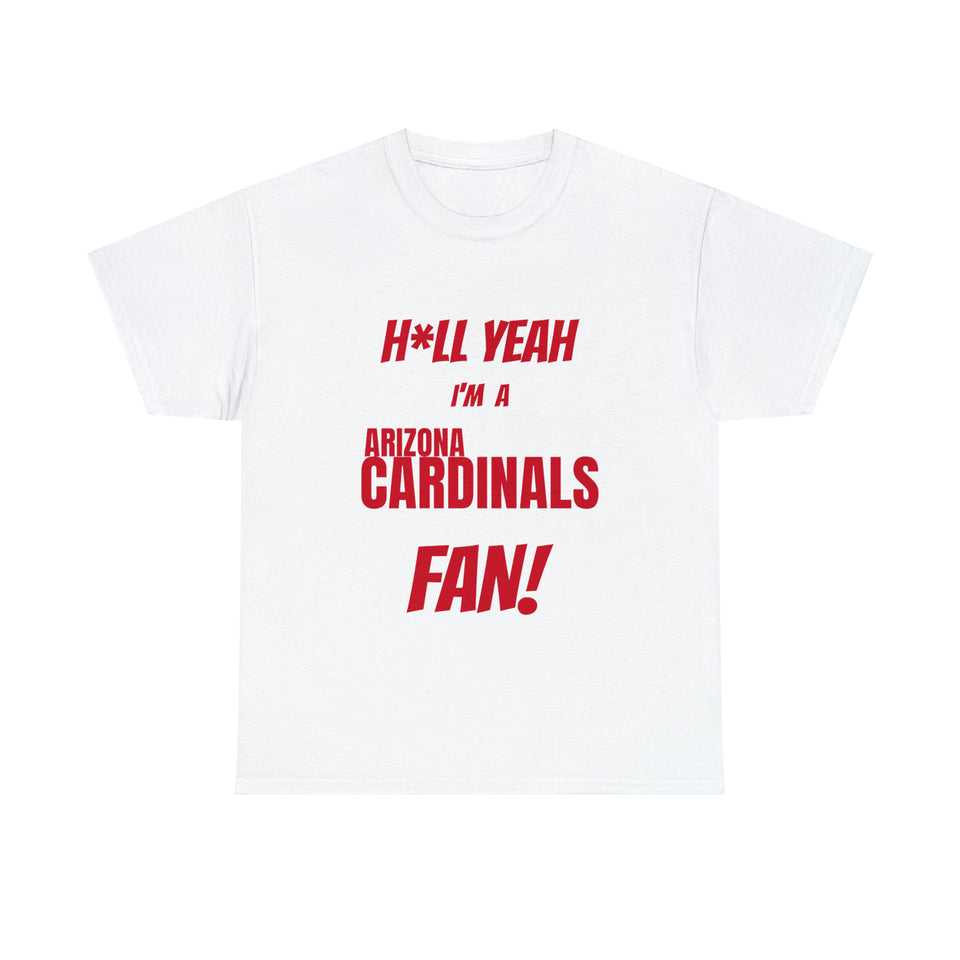 Arizona Cardinals Football Unisex Heavy Cotton Tee