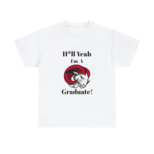 H*ll Yeah WSSU Graduate Class of 2024 Unisex Heavy Cotton Tee