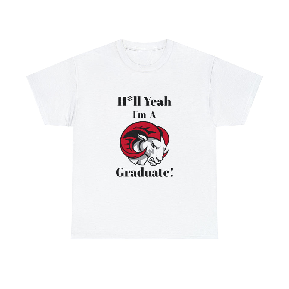 H*ll Yeah WSSU Graduate Class of 2024 Unisex Heavy Cotton Tee