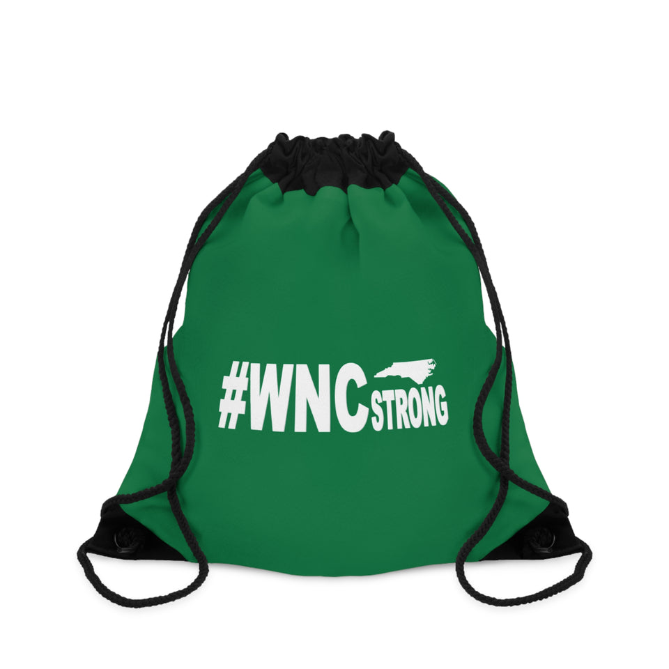 Western NC Strong Drawstring Bag