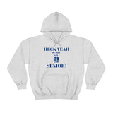 Heck Yeah My Son is A Duke Senior Unisex Heavy Blend™ Hooded Sweatshirt