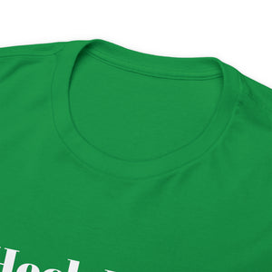 Heck Yeah I'm a UNCC Senior Unisex Heavy Cotton Tee
