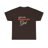 Clevland Browns Girl Unisex Heavy Cotton Tee
