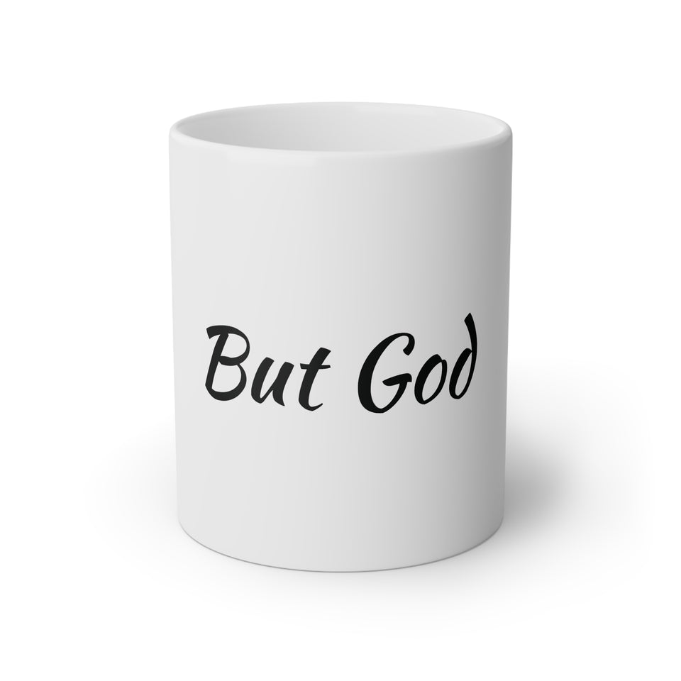 But God White Mug, 11oz