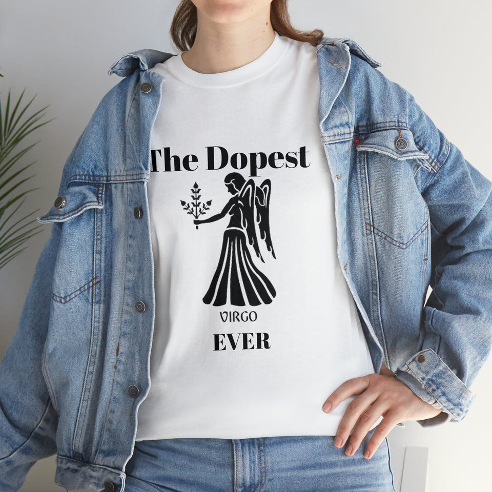 The Dopest Virgo Ever Unisex Heavy Cotton Tee