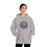 Travel With Glitter Unisex Heavy Blend™ Hooded Sweatshirt