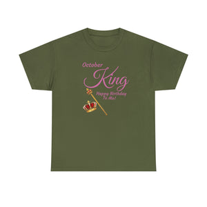 October King Unisex Heavy Cotton Tee