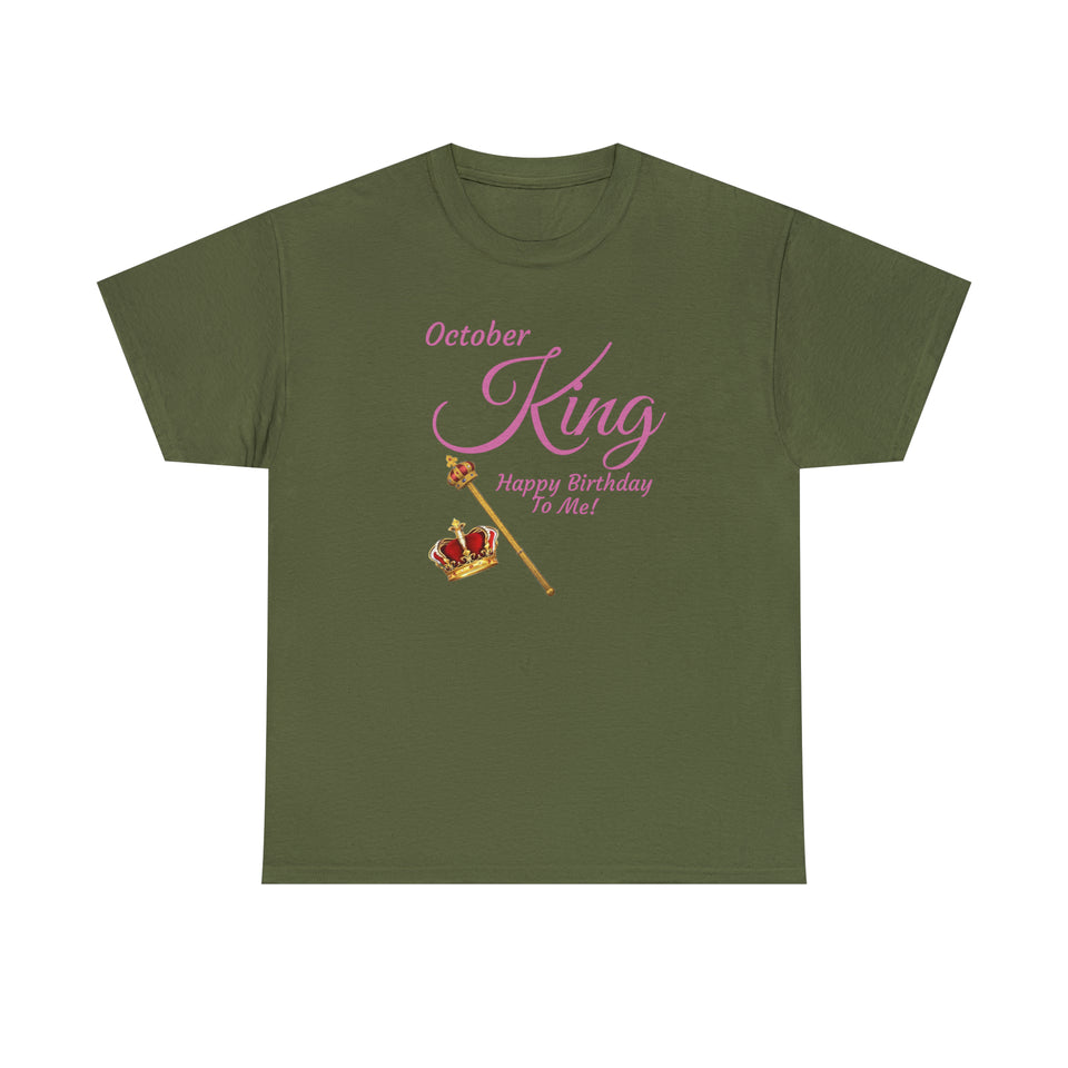 October King Unisex Heavy Cotton Tee