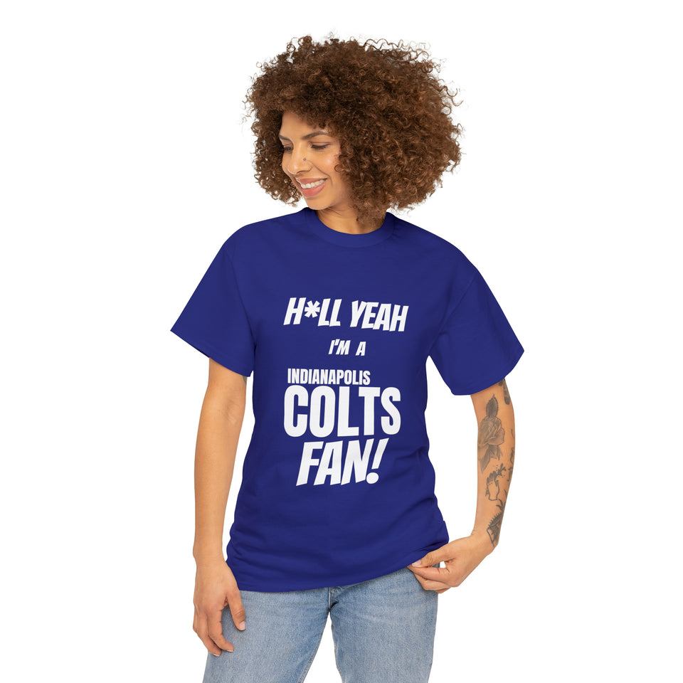 Indianapolis Colts Football Unisex Heavy Cotton Tee