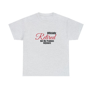 Officially Retired Unisex Heavy Cotton Tee