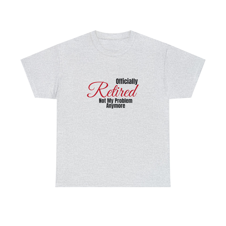 Officially Retired Unisex Heavy Cotton Tee