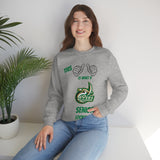 This Is What A UNCC Senior Looks Like Unisex Heavy Blend™ Crewneck Sweatshirt