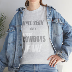 Dallas Cowboys Football Unisex Heavy Cotton Tee