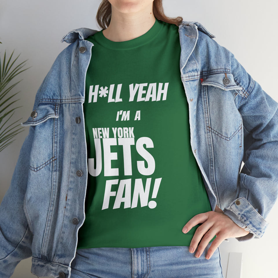 New York Jets Football Unisex Heavy Cotton Tee