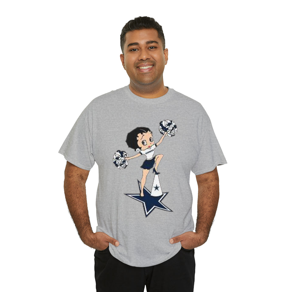 Dallas Cowboys Betty Unisex Heavy Cotton Tee