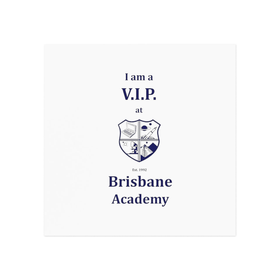 Brisbane Academy VIP Square Magnet