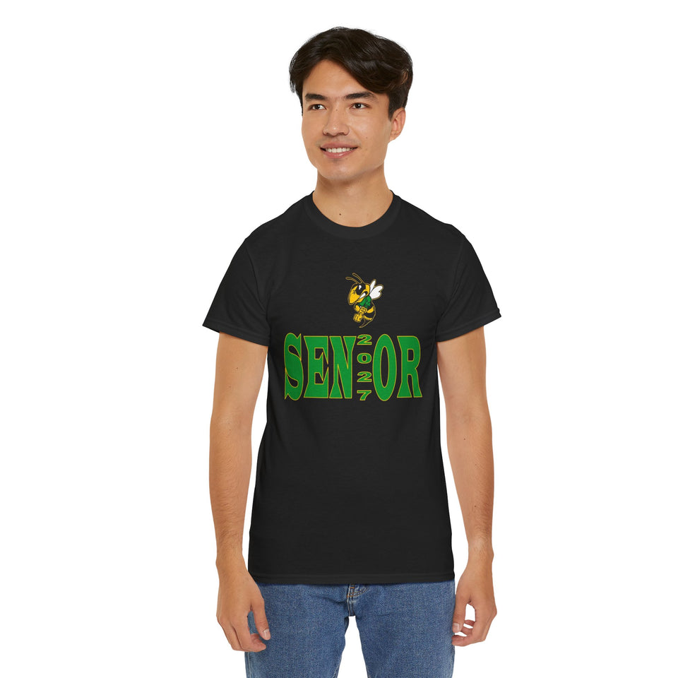 Bessemer City HS Senior 2027 Unisex Heavy Cotton Tee