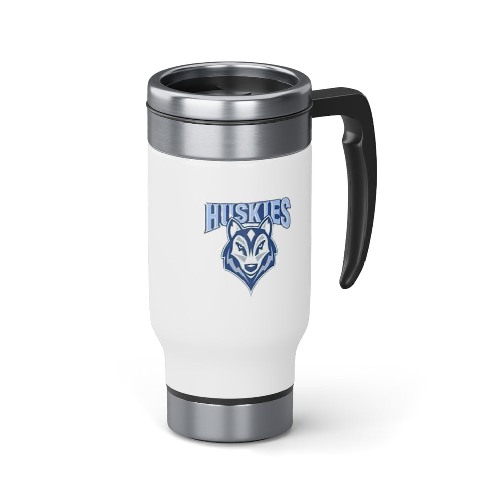 Hunter Huss HS Stainless Steel Travel Mug with Handle, 14oz