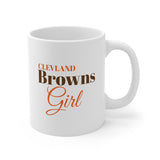 Clevland Browns Girl Ceramic Mug 11oz