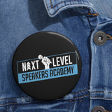 Next Level Speakers Academy Custom Pin Buttons