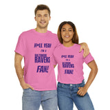 Baltimore Ravens Football Unisex Heavy Cotton Tee