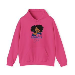Dallas Cowboys Girl Unisex Heavy Blend™ Hooded Sweatshirt