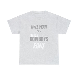Dallas Cowboys Football Unisex Heavy Cotton Tee