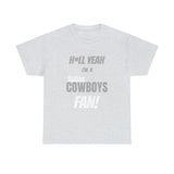 Dallas Cowboys Football Unisex Heavy Cotton Tee