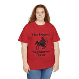 The Dopest Sagittarius Ever Unisex Heavy Cotton Tee