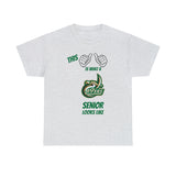 This Is What A UNCC Senior Looks Like Unisex Heavy Cotton Tee