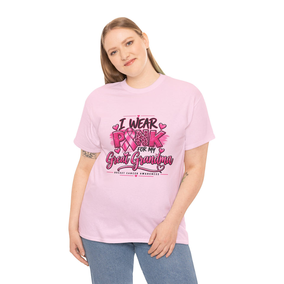 Breast Cancer Awareness Unisex Heavy Cotton Tee