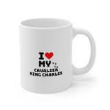 I Love My Cavalier King Charles Ceramic Mug 11oz