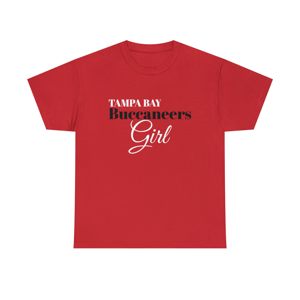 Tampa Bay Buccaneers Girl Unisex Heavy Cotton Tee