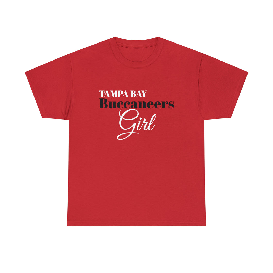 Tampa Bay Buccaneers Girl Unisex Heavy Cotton Tee