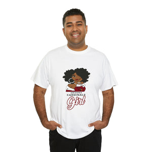 Arizona Cardinals Girl Unisex Heavy Cotton Tee