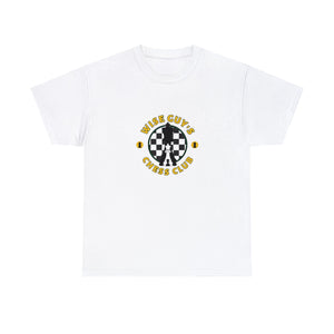 Wise Guy's Chess Club Unisex Heavy Cotton Tee