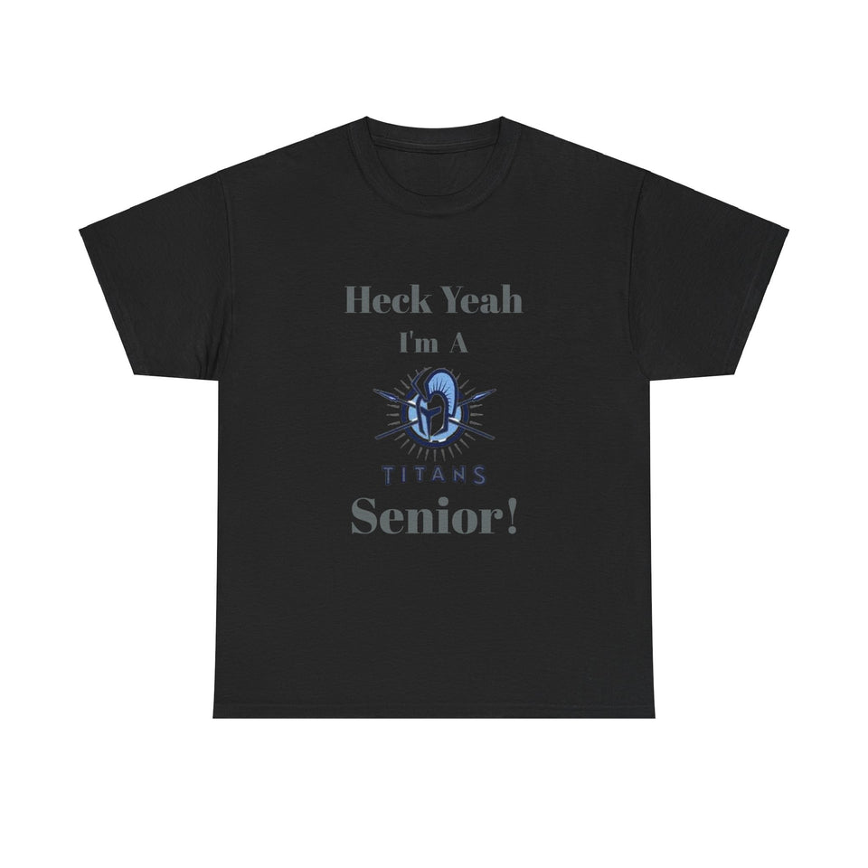 Heck Yeah I'm A Hopewell High School Senior Class Of 2025 Unisex Heavy Cotton Tee