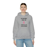 Breast Cancer Awareness Unisex Heavy Blend™ Hooded Sweatshirt