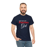 New England Patriots Girl Unisex Heavy Cotton Tee