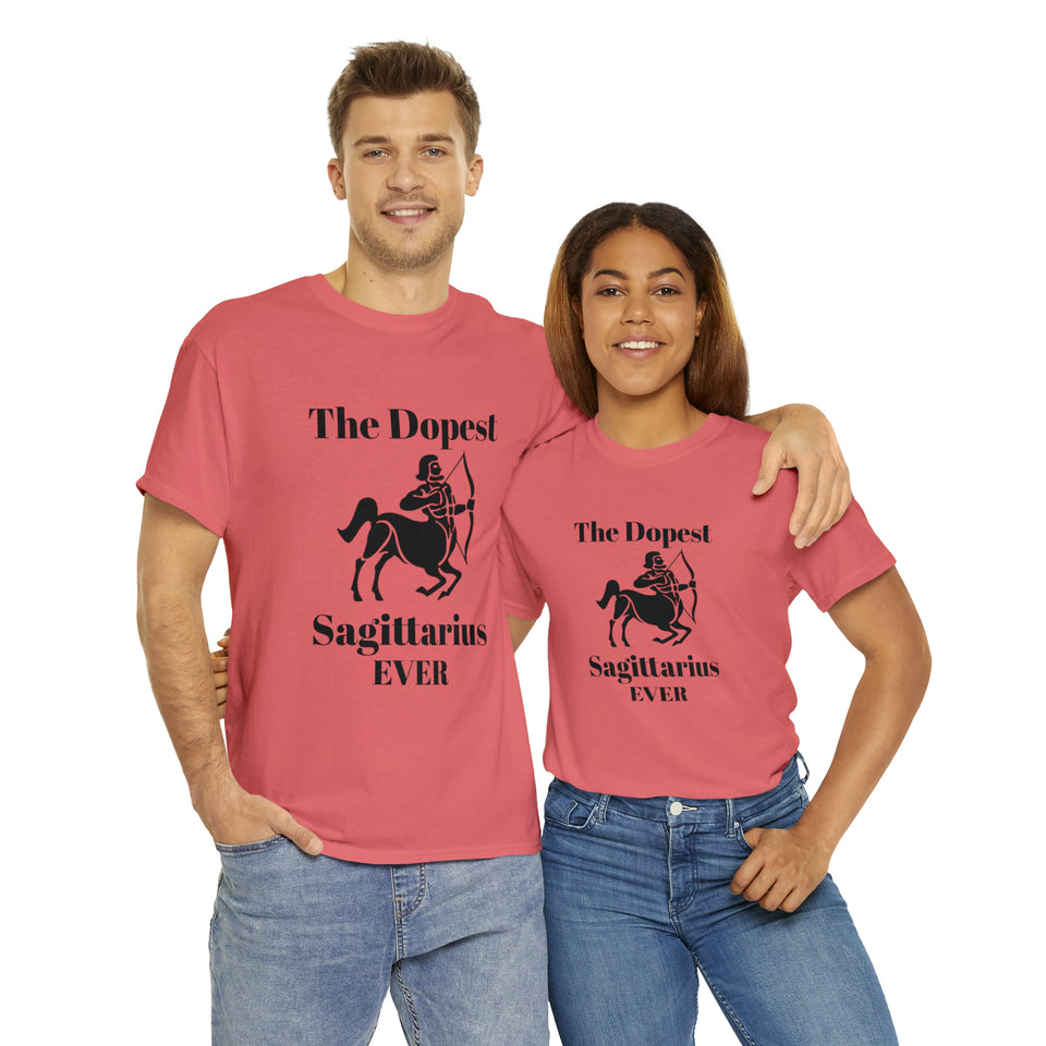 The Dopest Sagittarius Ever Unisex Heavy Cotton Tee