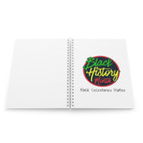 Black Secretaries Matter Spiral Notebook