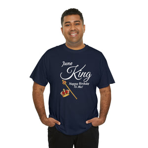 June King Unisex Heavy Cotton Tee