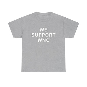 We Support WNC Unisex Heavy Cotton Tee