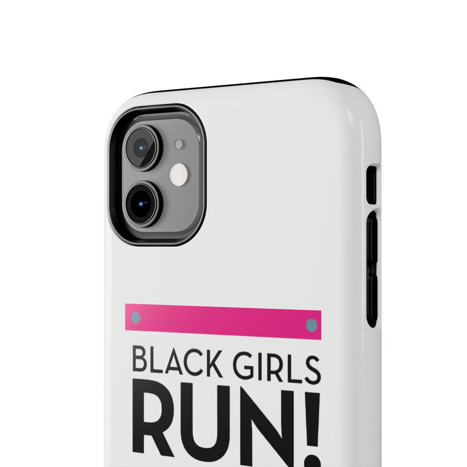 Black Girls Run Tough Phone Cases