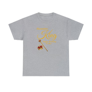 November King Unisex Heavy Cotton Tee