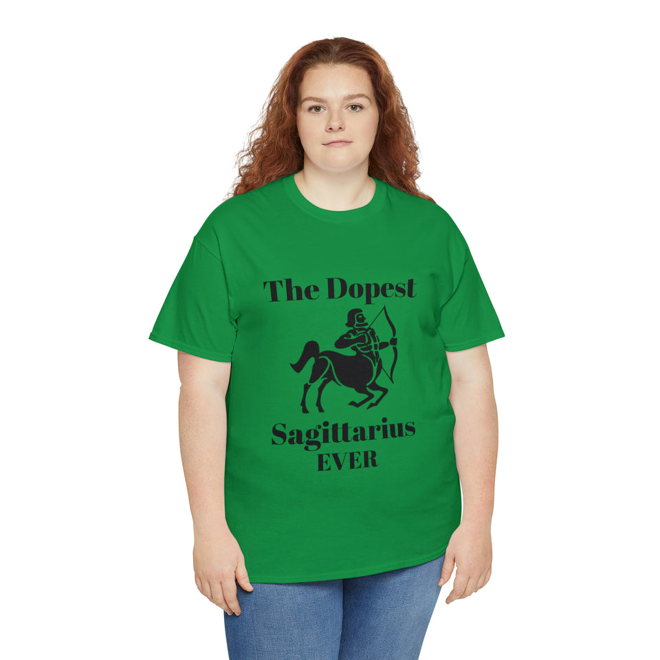 The Dopest Sagittarius Ever Unisex Heavy Cotton Tee