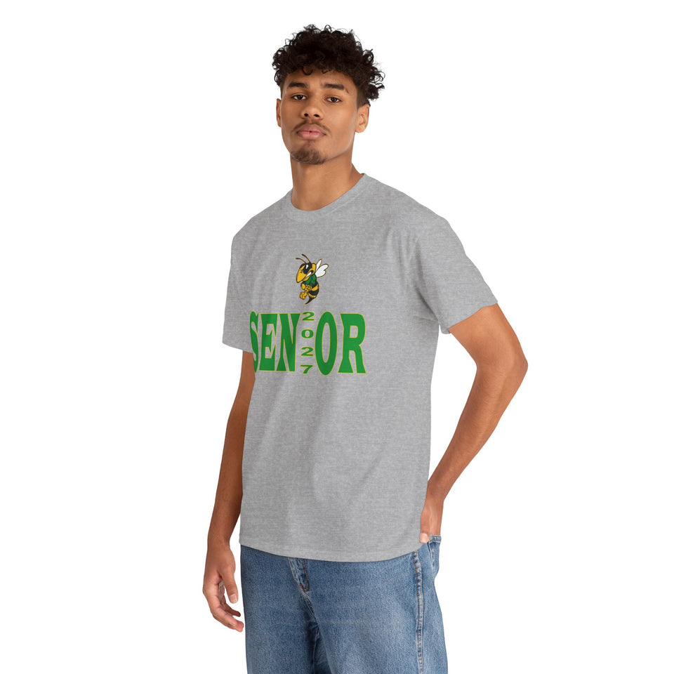 Bessemer City HS Senior 2027 Unisex Heavy Cotton Tee