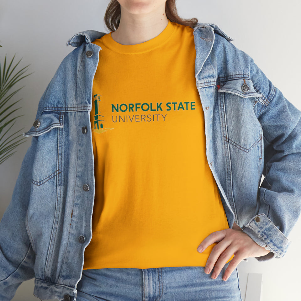 Norfolk State Unisex Heavy Cotton Tee