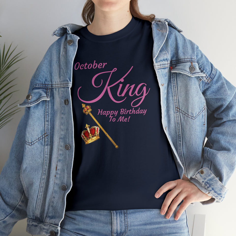 October King Unisex Heavy Cotton Tee